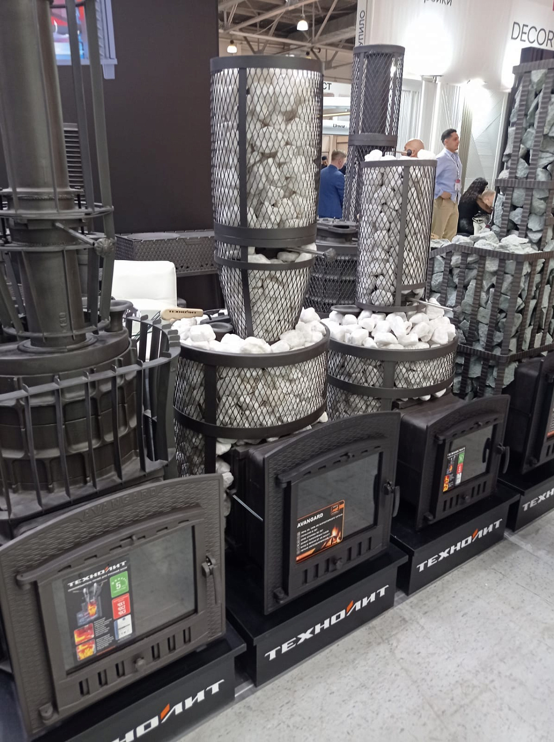 Монтаж дровяных печей для бани