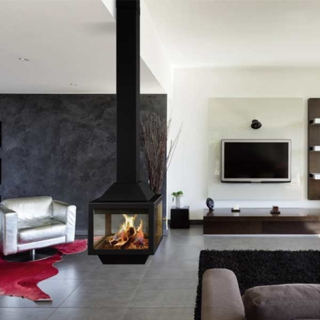 Камин Traforart ARIADNA CENTRAL подвесной