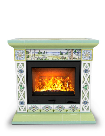 Печь камин КимрПечь Билибин Центральный Весна