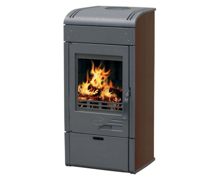 Печь Plamen VESTA, эмалированная, коричневая