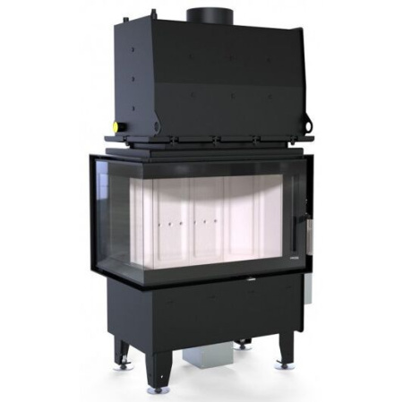 Топка DEFRO HOME RIVA SM BL SHORT 16 кВт 737/465/482мм с водяным контуром