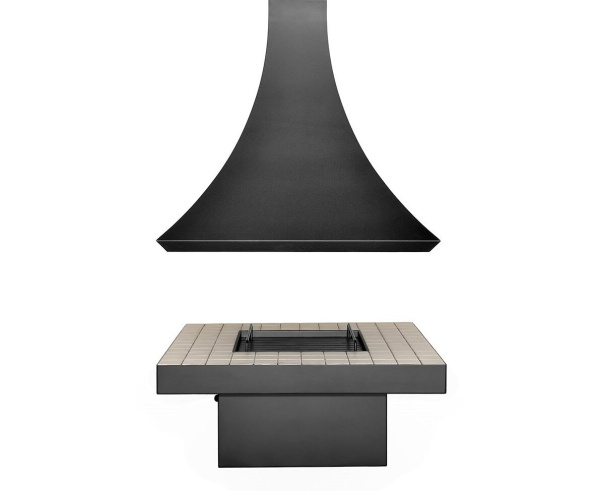 Камин Fireplace 05 островной