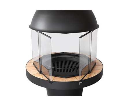 Камин Fireplace 25 с остеклением