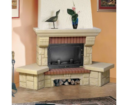 Камин Мета Опус с топкой Промо 700Ш