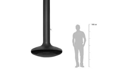 Камин Fireplace 03 D600 подвесной