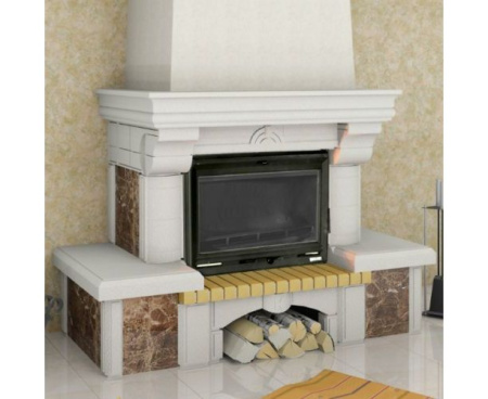 Камин Мета Ноктюрн имперадор 700 с топкой Аксиома