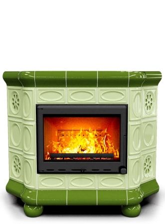 Печь камин КимрПечь Медальон Угловой Олива