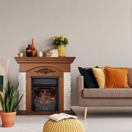 Камин RealFlame NEAPOLIS NT с Majestic Lux Black