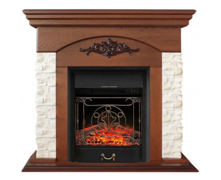 Камин RealFlame NEAPOLIS NT с Majestic Lux Black Камин RealFlame NEAPOLIS NT с Majestic Lux Black