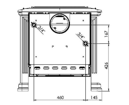Печь Plamen TENA termo