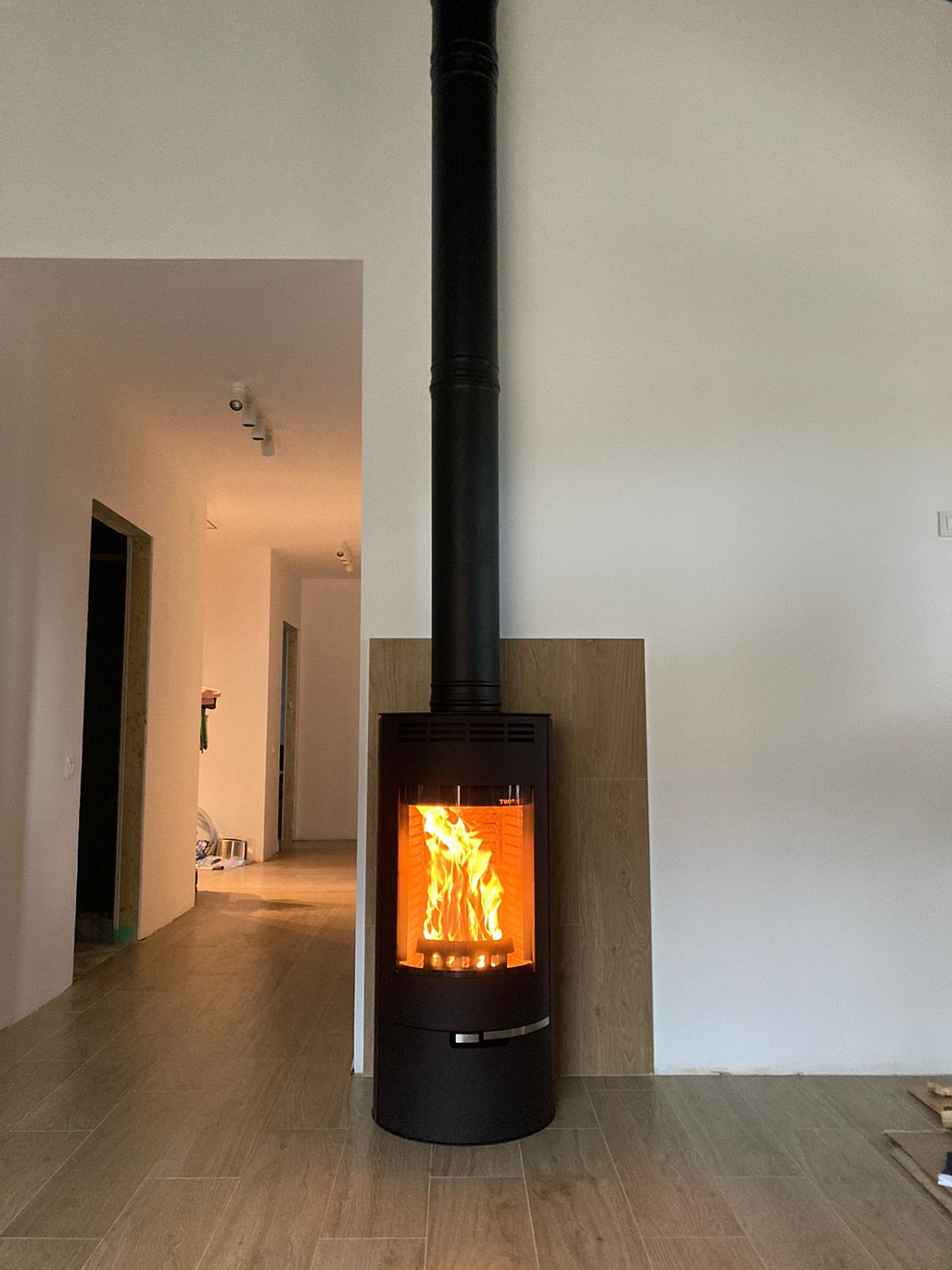 Монтаж дровяных печей-каминов