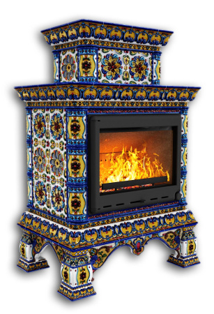 Печь камин КимрПечь Кострома Центральный Двухъярусный Январь