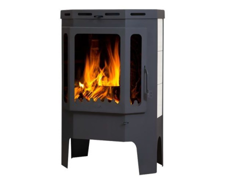 Печь-камин ЭкоКамин Бавария Призматик пристенно угловой