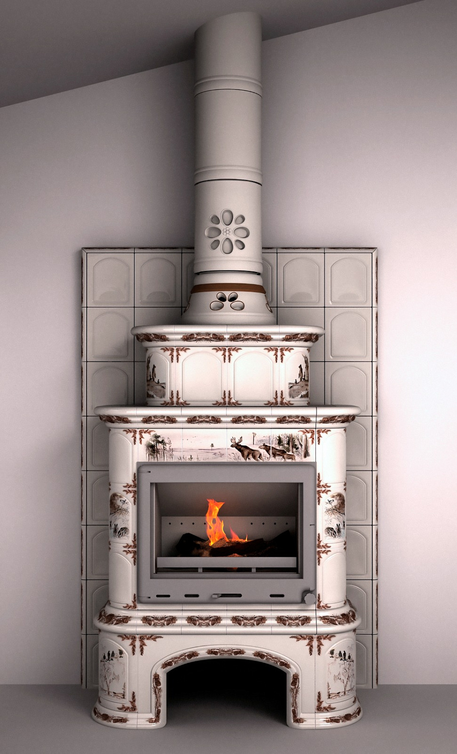 Изразцовые печи: тепло и искусство в вашем доме
