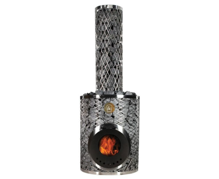 Печь для бани IKI Maxi Plus со стеклянной дверцей