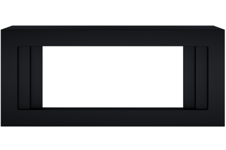 Каминокомплект Line 42 - Черный с очагом Vision 42 LED