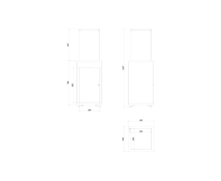 Газовый нагреватель Kratki PATIO MINI/M/G31/37MBAR/S