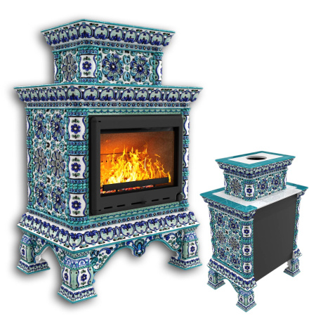 Печь камин КимрПечь Кострома Пристенный Двухъярусный Февраль Печь камин КимрПечь Кострома Пристенный Двухъярусный Февраль