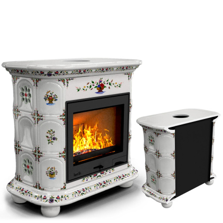 Печь камин КимрПечь Прованс Пристенный Руан с топкой Ладья 600