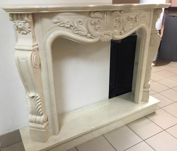 Портал для камина из камня Милан