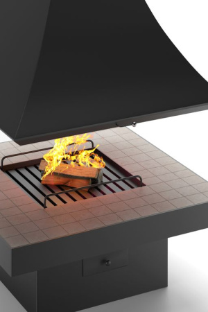 Камин подвесной TOWER