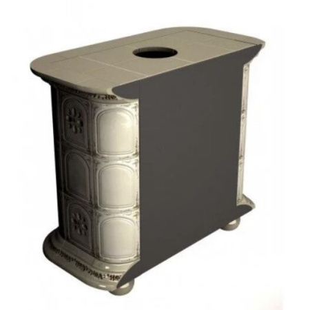 Печь камин КимрПечь Прованс Пристенный Деревня с топкой Ладья 600