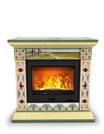 Печь камин КимрПечь Билибин Центральный Осень