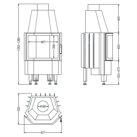 Топка Hark 800/45 K T1