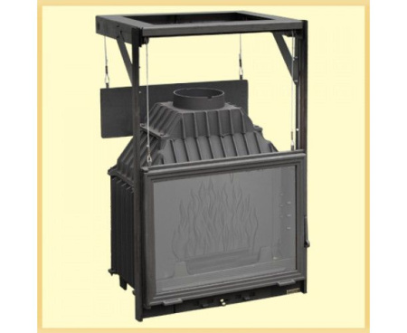 Камин Мета Унисон угловой с топкой Камилла 700П