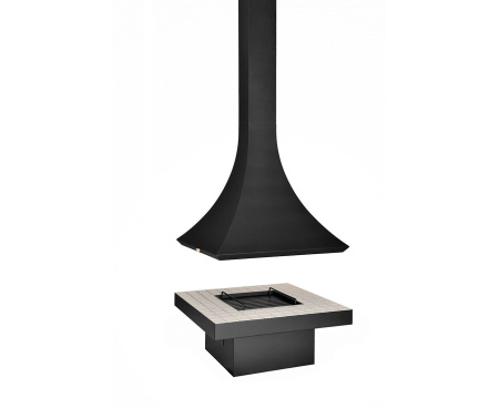 Камин Fireplace 05 островной