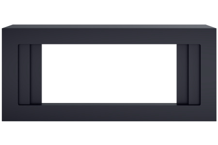 Каминокомплект Line 42 (Разборный) - Серый графит с очагом Vision 42 LED