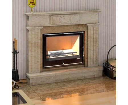 Камин Мета Амстердам 700 с топкой Эльба 700Ш