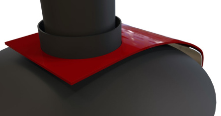 Камин Traforart Камин FANCY CENTRAL, подвесной, с декорирующим элементом, чёрный Камин Traforart Камин FANCY CENTRAL, подвесной, с декорирующим элементом, чёрный