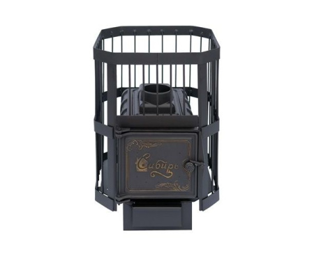 Печь НМК Сибирь-15 ЧТД короткая чугунная