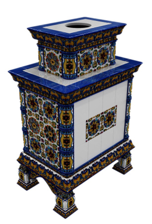 Печь камин КимрПечь Кострома Центральный Двухъярусный Январь