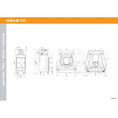Топка Austroflamm 45x51 К
