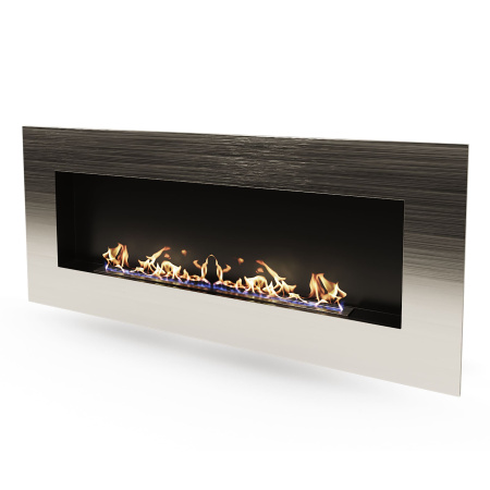 Декоративное стекло (стемалит) для биокамина Хай-тек встраиваемый