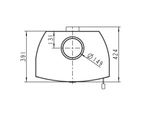 Печь THORMA ALVESTA КОРИЧНЕВЫЙ/ПЕСЧАНИК