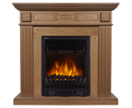 Камин Electrolux Bianco Classic дуб с очагом EFP/P-1020LS