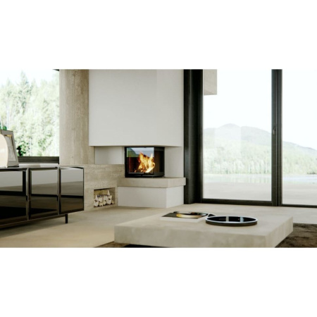 Топка DEFRO HOME INTRA XSM BL MINI G 8 кВт 519/478/430мм угловое стекло слева гильотина