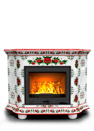 Печь камин КимрПечь Прованс Угловой Маки с топкой Ладья 600