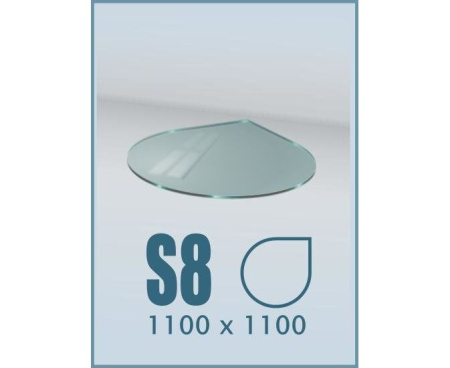 Стекло под печь S8