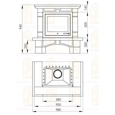 Облицовка Мета Лира 600