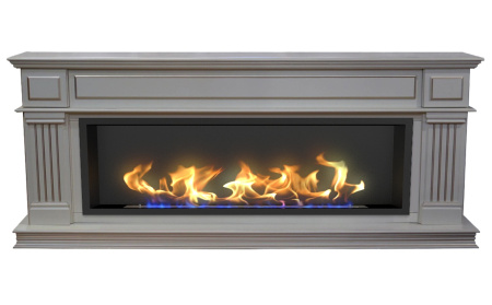 Биокамин в линейном портале "Русский огонь" Амелия