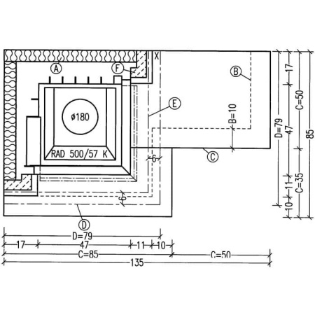 Облицовка Hark 11/117 Bianco Beige, прав.