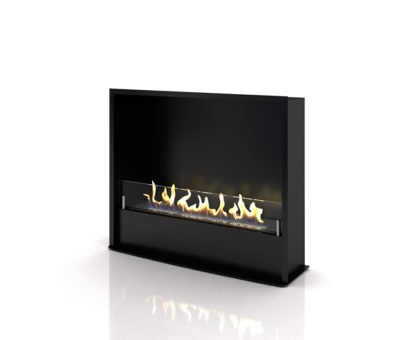 Биокамин Firezo Pierre luxe Угловой белый сланец белый