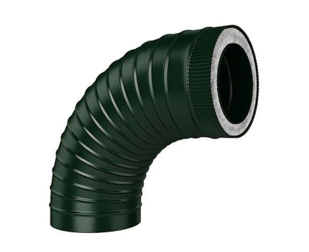 Отвод LAVA 150/220 мм 90 зеленый