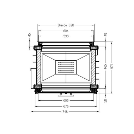 Топка SPARTHERM Linear 4S Mini S-FDH
