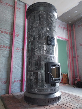 Печь КДМ Сударыня в змеевике