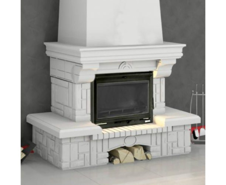 Камин Мета Соло с топкой Аксиома